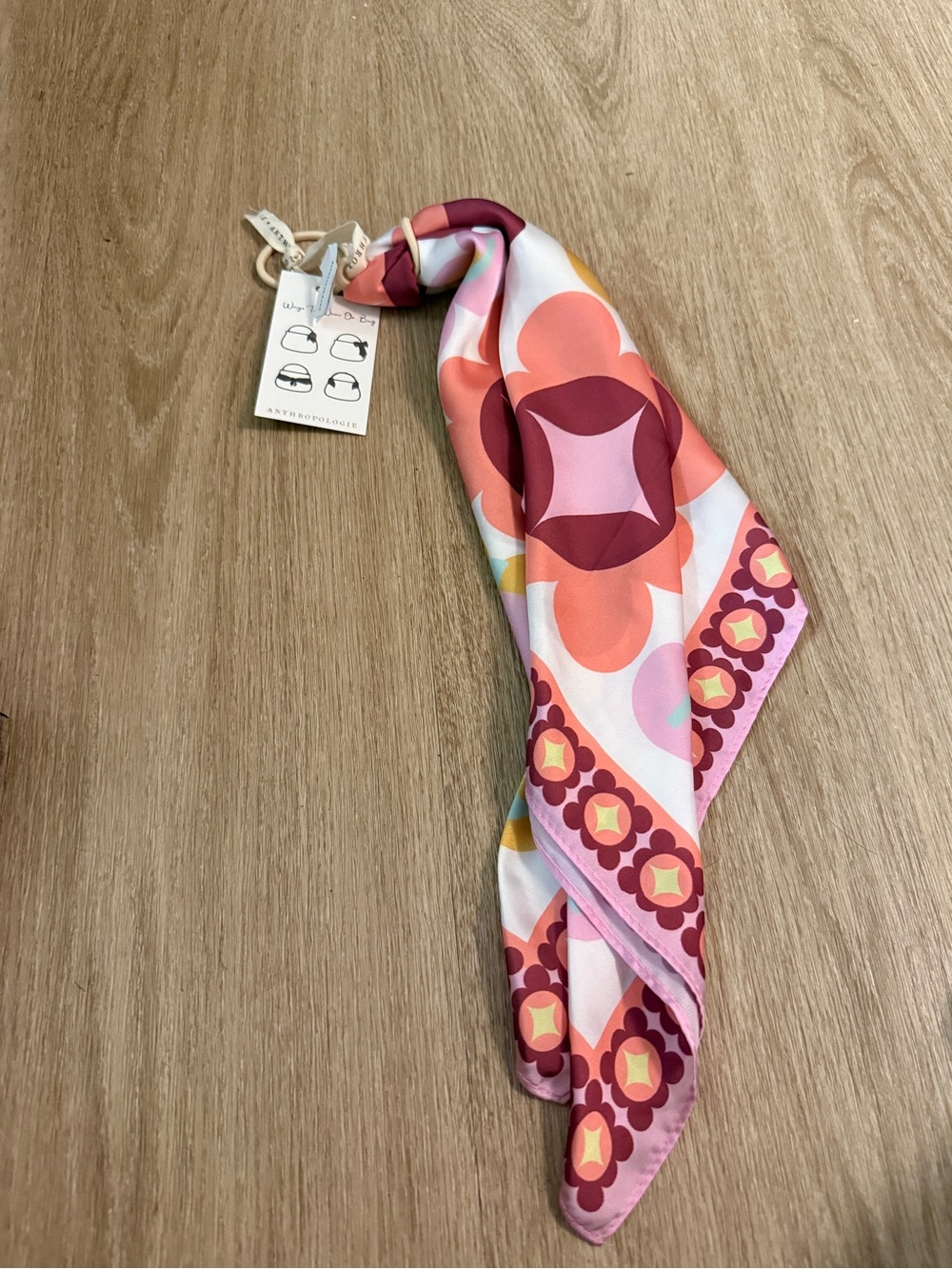 Brand New Anthropologie Patterned Scarf